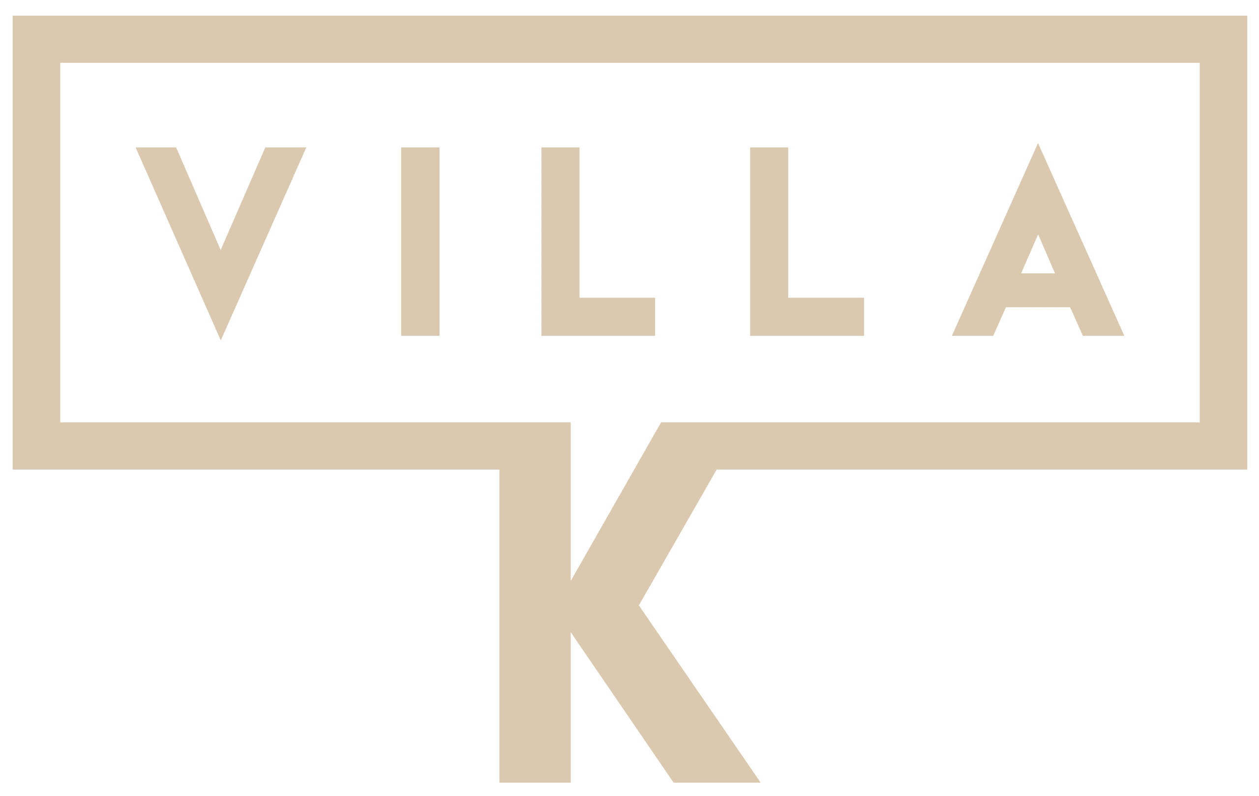 Vill K Logo beige